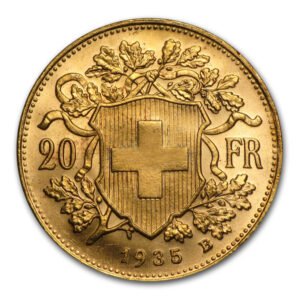 20 Francs Suisse Vreneli